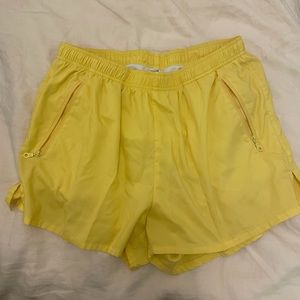 Girlfriend Collective Lemon Track Shorts